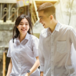 Cặp đôi Tiên đồng Ngọc nữ xứ Thanh, tung bộ ảnh ‘Bách khoa - hoa nắng’ dac hai thuong nguyen 00