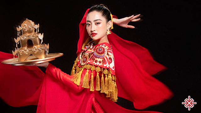 Hoa hậu Lương Thùy Linh niềm ‘tự hào’ của quê hương cùng hành trình mang sắc vóc Việt đi muôn phương lương thùy linh 10